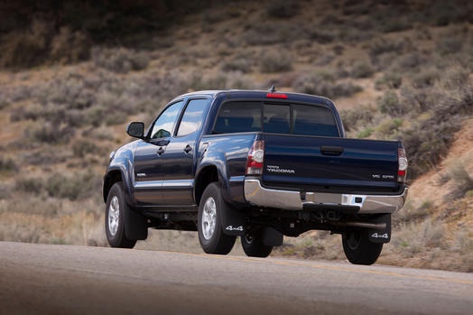 Toyota Tacoma technical specifications and fuel economy